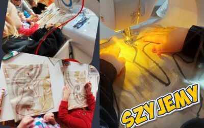 Feryjne zajęcia przy maszynie