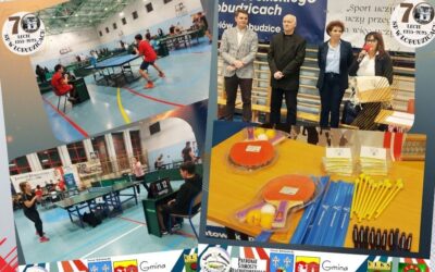 Jubileuszowy Powiatowy Turniej Tenisa Stołowego