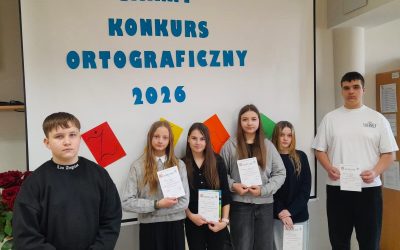 Mistrzowie ortografii w naszej szkole